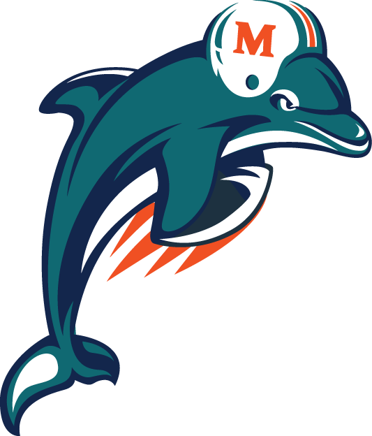 Miami Dolphins 1997-2012 Alternate Logo t shirts DIY iron ons